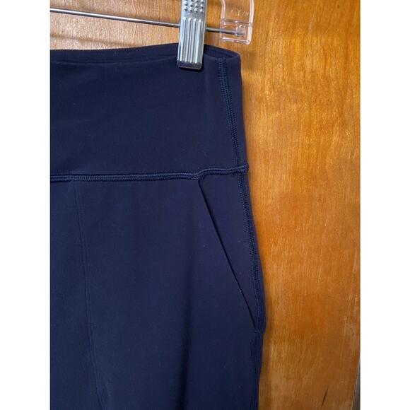 Lululemon Align Jogger Nulu True Navy Blue Crop 23" Inseam Size 12 - Picture 5 of 9